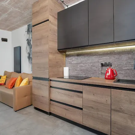 Modern & Bright In Szklane Tarasy By Renters 아파트 제수프