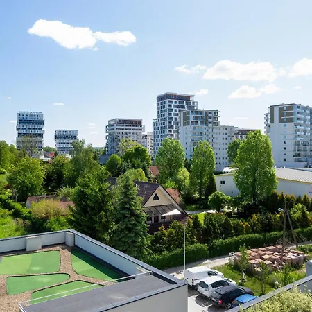 Modern & Bright In Szklane Tarasy By Renters Lägenhet *
