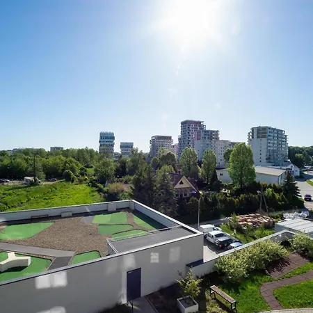 Lägenhet Modern & Bright In Szklane Tarasy By Renters *